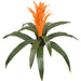 22" UV-Proof Outdoor Artificial Bromeliad Plant Flower Bush -Orange (pack of 2) - A7272-1OR