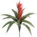 22" UV-Proof Outdoor Artificial Bromeliad Plant Flower Bush -Red (pack of 2) - A7272-2RE