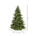 12'Hx76"W Mixed Country Artificial Christmas Tree w/Pinecone & Grapevine, LED Pre-Lit -Green/Brown - A801686LED