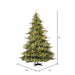 12'Hx76"W Mixed Country Artificial Christmas Tree w/Pinecone & Grapevine, Unlit -Green/Brown - A801685