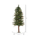 5'Hx30"W Mixed Country Artificial Alpine Tree w/Pinecone & Grapevine, Unlit -Green/Brown - A801950
