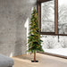 6'Hx36"W Mixed Country Artificial Alpine Tree w/Pinecone & Grapevine, LED Pre-Lit -Green/Brown - A801961LED