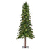 7'Hx44"W Mixed Country Artificial Alpine Tree w/Pinecone & Grapevine, Unlit -Green/Brown - A801970