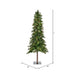 7'Hx44"W Mixed Country Artificial Alpine Tree w/Pinecone & Grapevine, Unlit -Green/Brown - A801970