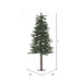 5'Hx25"W Natural Trunk Alpine Artificial Christmas Tree, Unlit -Green - A805150