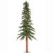 9'Hx56"W Natural Trunk Alpine Artificial Christmas Tree, Micro LED Pre-Lit (Multi-Mode) -Green - A805196LEDCC