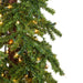7'Hx44"W Natural Trunk Alpine Artificial Christmas Tree, Micro LED Pre-Lit (Multi-Mode) -Green - A805171LEDCC