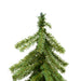 4'Hx25"W Set Of Natural Trunk Alpine Artificial Christmas Trees, Unlit -Green - A805180