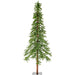 8'Hx50"W Natural Trunk Alpine Artificial Christmas Tree, Unlit -Green - A805190