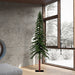 8'Hx50"W Natural Trunk Alpine Artificial Christmas Tree, Unlit -Green - A805190