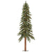8'Hx50"W Natural Trunk Alpine Artificial Christmas Tree, Micro LED Pre-Lit (Multi-Mode) -Green - A805191LEDCC