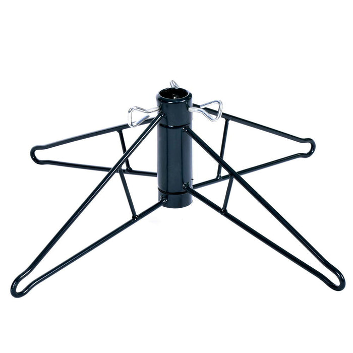 7'6"Hx68"W Flocked Alaskan Pine Artificial Christmas Tree, LED Pre-Lit -White - A806376LED