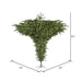 7'6"Hx95"W Upside-Down Pine Artificial Christmas Tree, LED Pre-Lit -Green - A860176LED