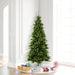 6'6"Hx41"W Slim Camdon Fir Artificial Christmas Tree, Unlit -Green - A860865