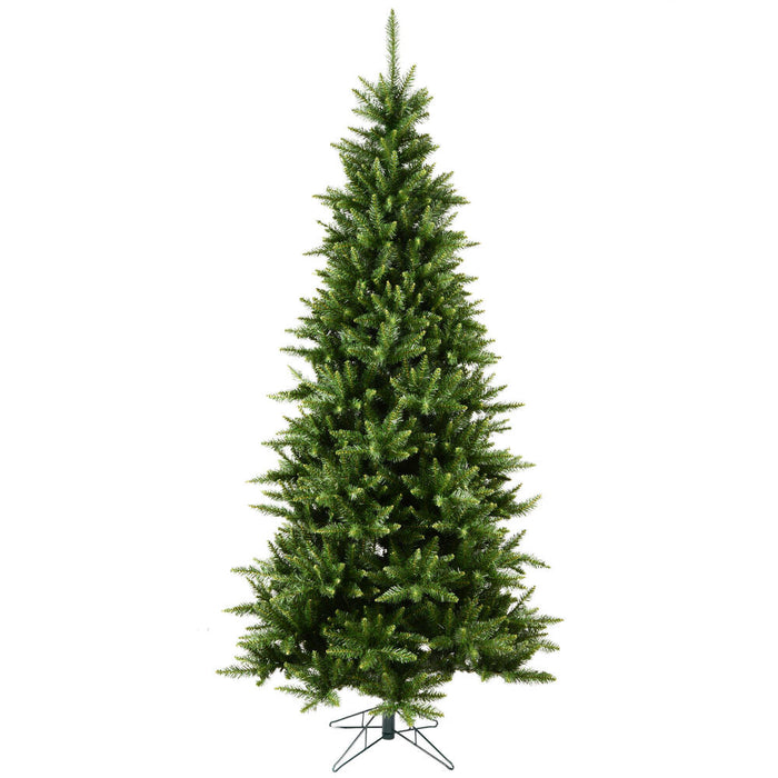12'Hx66"W Slim Camdon Fir Artificial Christmas Tree, Unlit -Green - A860890
