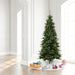 7'6"Hx45"W Slim Camdon Fir Artificial Christmas Tree, Unlit -Green - A860875