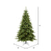 6'6"Hx49"W Camdon Fir Artificial Christmas Tree, LED Pre-Lit -Green - A860966LED