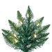 7'6"Hx55"W Camdon Fir Artificial Christmas Tree, LED Pre-Lit -Green - A860976LED