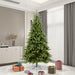 8'6"Hx58"W Camdon Fir Artificial Christmas Tree, LED Pre-Lit -Green - A860981LED