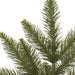 8'6"Hx50"W Slim Camdon Fir Artificial Christmas Tree, LED Pre-Lit -Green - A860881LED