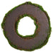 19" Artificial Moss Wreath -Green - AA0009-GR