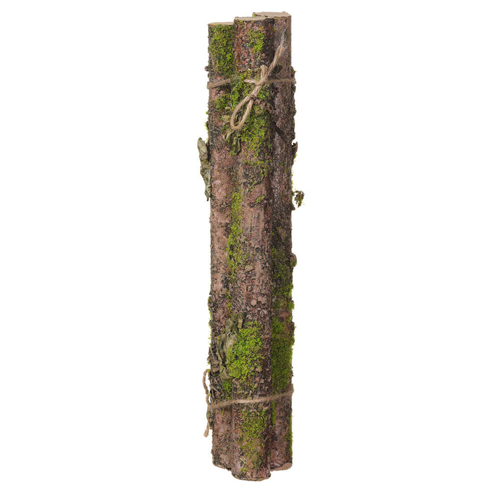 12" Artificial Moss Branch Stem Bundle -Green (pack of 24) - AA0025-GR