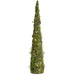 36" Artificial Moss Cone-Shaped Topiary -Green (Pack of 2) - AA0027-GR