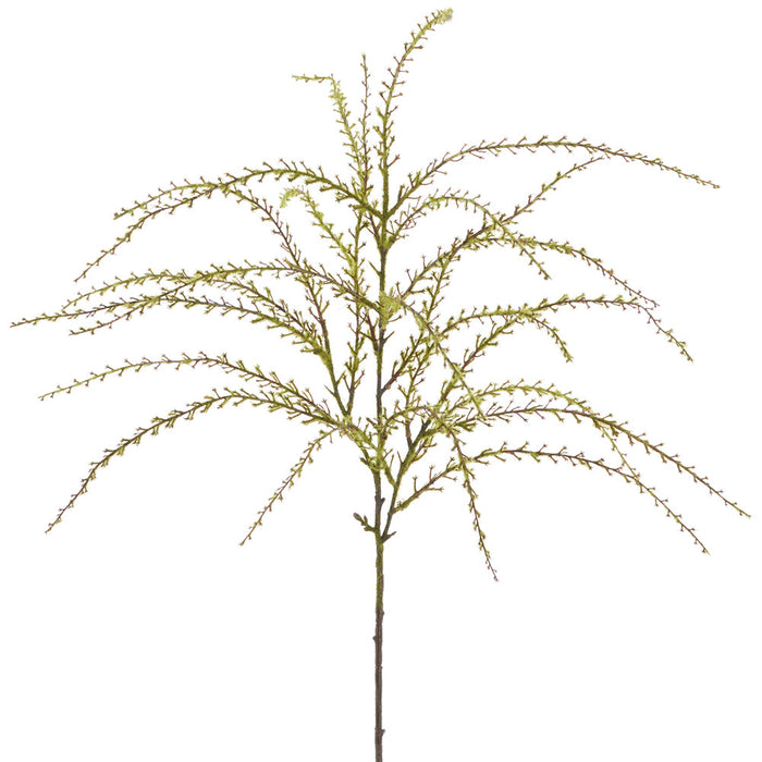 31" Moss Twig Artificial Stem -Green (Pack of 12) - AA0033-GR