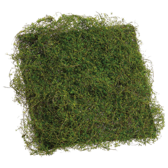 10"x10" Moss Artificial Mat -Green (Pack of 12) - AA0035-GR