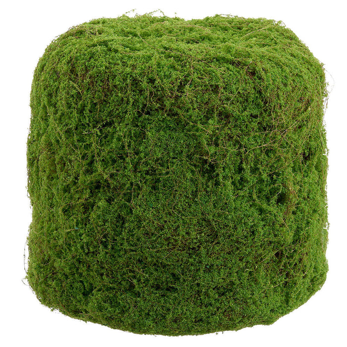 13" Moss Pillar Artificial Topiary -Green (Pack of 4) - AA0037-GR