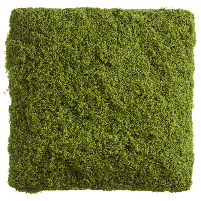 16"x16" Moss Pillow-Shaped Artificial Topiary -Green (Pack of 3) - AA0055-GR