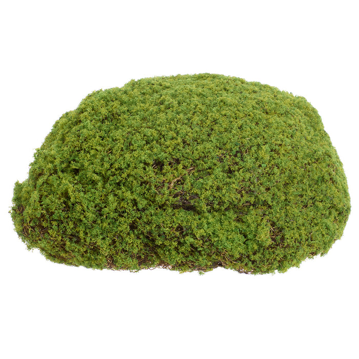 14" Moss Bun Artificial Topiary -Green (Pack of 6) - AA1216-GR