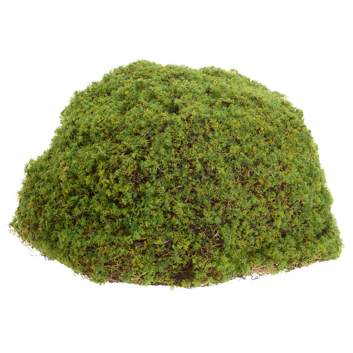 11" Moss Bun Artificial Topiary -Green (Pack of 12) - AA1220-GR