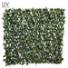 78.7"x39.3" UV-Resistant Outdoor Artificial Laurel Leaf Trellis Mat -Green (pack of 4) - AA4315-GR