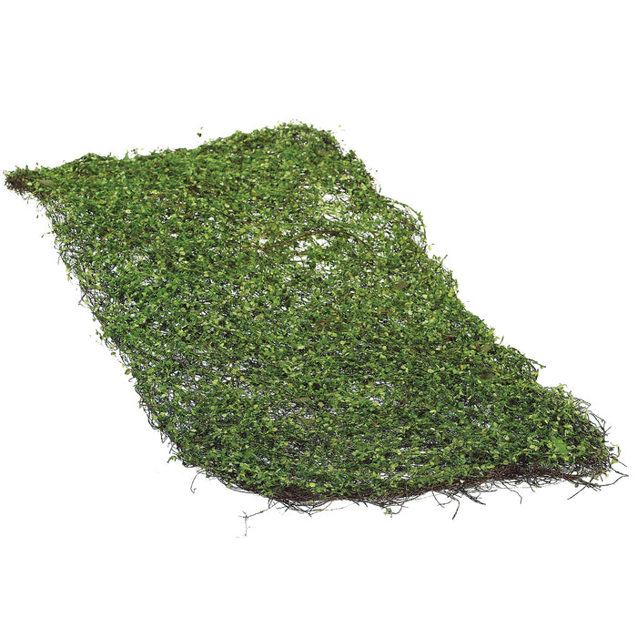 36"x14" Mini Leaf Artificial Mat -Green (pack of 12) - AA5033-GR