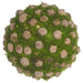 6" Moss & Pod Ball-Shaped Artificial Topiary -Green/Brown (pack of 6) - AA6040-GR/BR