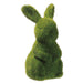 6.5" Artificial Moss Covered Polyresin Standing Rabbit -Green (pack of 12) - AA6746-GR