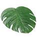 18"x16.5" Artificial Split Philodendron Monstera Leaf Placemat -Green (pack of 12) - AA8810-GR