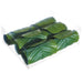 2.5" Artificial Boxed Banana Leaf Napkin Ring -Green (pack of 6) - AA8825-GR