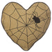 16"x16" Spider Pillow -Beige/Black (Pack of 2) - AAF002-BE/BK