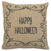 16"x16" Happy Halloween Pillow -Beige/Black (pack of 2) - AAF013-BE/BK
