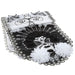 72"x14" Witch & Skull Table Runner -Black/White - AAF023-BK/WH