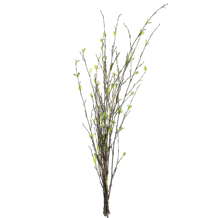 26" Silk Bamboo Stem Branch -Green (pack of 12) - AAP162-GR