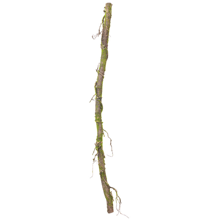 56" Artificial Moss Covered Vine -Brown/Green (Pack of 6) - AAV211-GR
