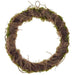 22" Artificial Moss Wreath -Green (Pack of 4) - AAW268-GR