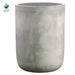 19"Hx14"W Fiber Cement Cylinder Planter -Beige - ACE038-BE