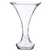 19"Hx12.25"W Trumpet Glass Vase -Clear - ACH130-CW