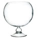 9.5" Footed Round Glass Bowl Vase -Clear - ACH319-CW