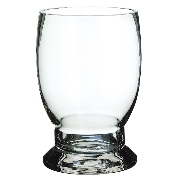 10"Hx6"W Bullet Glass Vase -Clear (Open Box) - SAFR-ACH694-CW