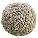 18" Rock Ball-Shaped Artificial Topiary -Tan/Gray - AD0088-TN/GY